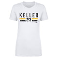 Mitch Keller T-Shirt - Slim Fit Cotton Crewneck Tee With Graphic Print Women's T-Shirt - YinzerShop