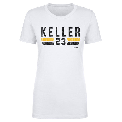 Mitch Keller T-Shirt - Slim Fit Cotton Crewneck Tee With Graphic Print Women's T-Shirt - YinzerShop