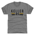Mitch Keller T-Shirt – Slim Fit Crewneck Tee With Tri Color Digital Print Men's Premium T-Shirt - YinzerShop