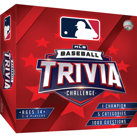 MLB Baseball Trivia Challenge - Competitive Board Game With 1,000 Questions Board Game - YinzerShop