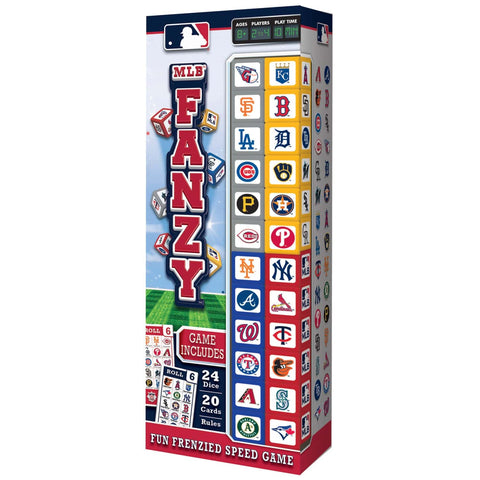 MLB Fanzy Dice Game - Fast-Paced Family Dice Game with Cards & Bonus Mini Games Dice Games - YinzerShop