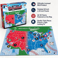 MLB Jigsaw Puzzle - 500 Piece USA Map Puzzle Featuring All Teams | MasterPieces 500 Piece - YinzerShop