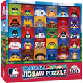 MLB Mascots Puzzle - 100 Piece Jigsaw For Kids | MasterPieces Art By S. Preston 100 Piece - YinzerShop