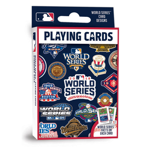 MLB World Series Cards - Official Licensed Baseball Playing Cards Deck With Team Logos Dice & Cards Sets - YinzerShop