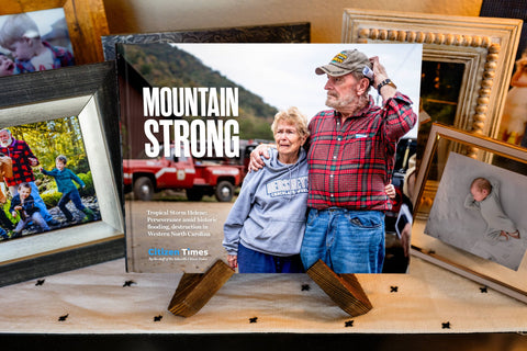Mountain Strong Book | Historic Flooding NC Flood Disaster Book & Community Resilience Stories POD Book - YinzerShop