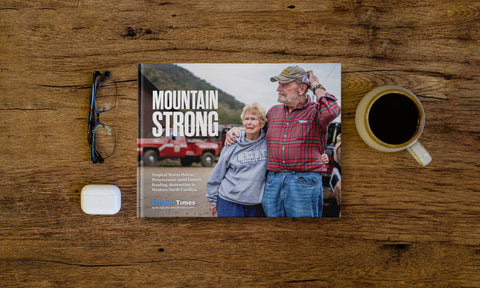 Mountain Strong Book | Historic Flooding NC Flood Disaster Book & Community Resilience Stories POD Book - YinzerShop