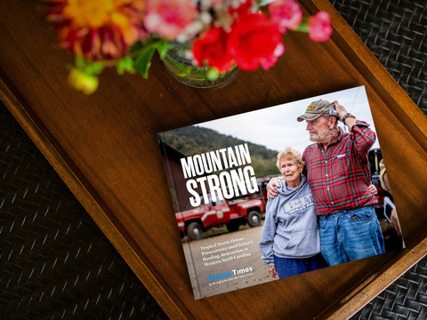 Mountain Strong Book | Historic Flooding NC Flood Disaster Book & Community Resilience Stories POD Book - YinzerShop