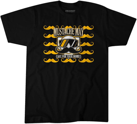 Mustache May 2025: Pittsburgh Pittsburgh Pirates-Pro Baseball - YinzerShop