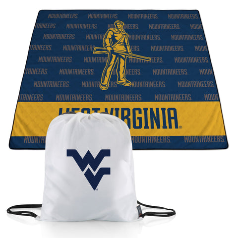 West Virginia Mountaineers - Impresa Picnic Blanket  Picnic Time Family of Brands   