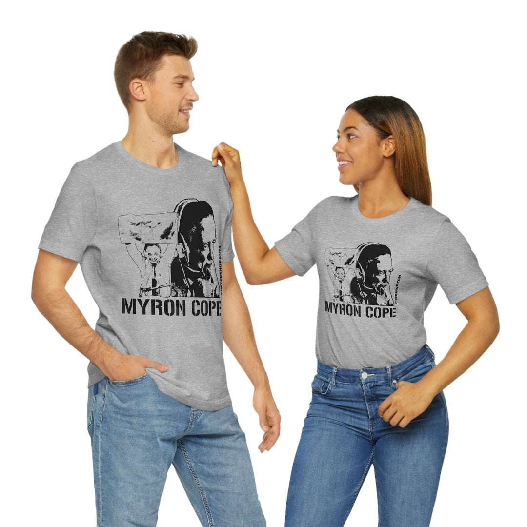 Myron Cope Legend T-Shirt Short Sleeve Tee T-Shirt Printify   