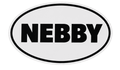 Nebby Pittsburgh Pittsburghese Euro Oval Vinyl Sticker | Size: 5" x 3" Sticker - YinzerShop