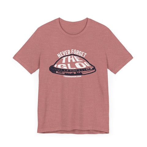 Never Forget The Igloo - Retro - Pittsburgh Hockey - Short Sleeve Tee T-Shirt - YinzerShop