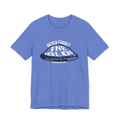 Never Forget The Igloo - Retro - Pittsburgh Hockey - Short Sleeve Tee T-Shirt - YinzerShop