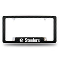 NFL Football Pittsburgh Steelers Black All Over Chrome Frame Picture Frame - YinzerShop