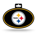 NFL Football Pittsburgh Steelers Full Color Oval Sticker Sticker - YinzerShop