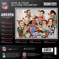 NFL Quarterbacks Puzzle – All Time Greats 500 Piece Jigsaw Featuring Legends 500 Piece - YinzerShop
