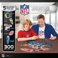 NFL - Teams Helmet 300 Piece Shaped Jigsaw Puzzle 300 Piece - YinzerShop
