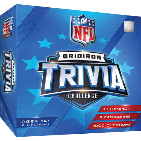 NFL Trivia Game - Gridiron Challenge Football Quiz Cards & Sports Trivia Board Card Games - YinzerShop