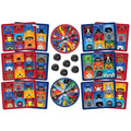 NHL Bingo Game - League Mascot Match With Double-Sided Boards & Spinner Classic Games - YinzerShop