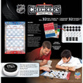 NHL Checkers Game - Official Licensed Board Game with Hockey Puck Pieces & 24 Checker Pieces Classic Games - YinzerShop