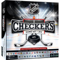 NHL Checkers Game - Official Licensed Board Game with Hockey Puck Pieces & 24 Checker Pieces Classic Games - YinzerShop
