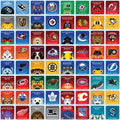NHL Mascots Game – Family Card Game with Matching Mascot Cards & Double-Sided Boards Card Games - YinzerShop