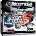 NHL Zamboni Puzzle - 500 Piece Shaped Jigsaw With Team Logos | MasterPieces 500 Piece - YinzerShop