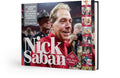 Nick Saban Book – Alabama Football Biography & National Championship Stories Hardcover POD Book - YinzerShop