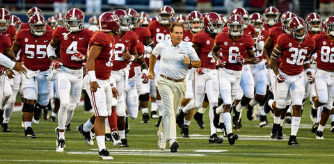 Nick Saban Book – Alabama Football Biography & National Championship Stories Hardcover POD Book - YinzerShop