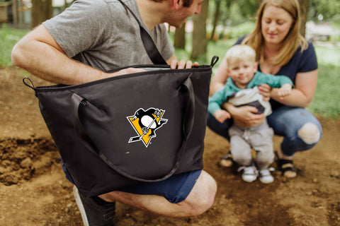 Pittsburgh Penguins Cooler - Insulated Cooler Tote Bag | Official NHL Team Logo
