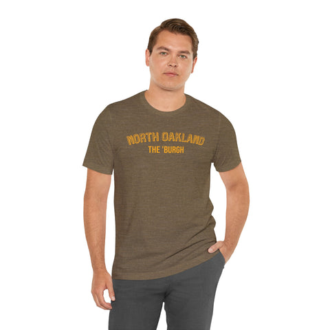 North Oakland - The Burgh Neighborhood Series - Unisex Jersey Short Sleeve Tee T-Shirt - YinzerShop