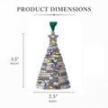 Novel-Tree Ornament with Crystals - YinzerShop