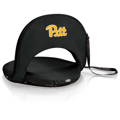 Pittsburgh Panthers - Oniva Portable Reclining Seat  Picnic Time Family of Brands Black  