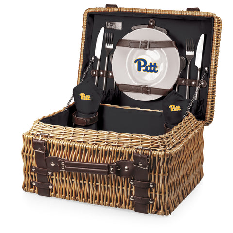 Pittsburgh Panthers - Champion Picnic Basket  Picnic Time Family of Brands Black  