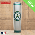 Oakland Athletics Metal Dugout Mug | Stainless Steel Baseball Bat Mug MLB Teams - Metal Dugout Mug Dugout Mugs®   