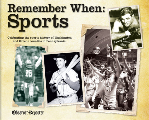 Observer-Reporter, in Washington, PA - Remember When Sports Series Book Book - YinzerShop