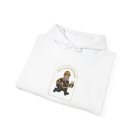 Off to Watch Pittsburgh Fan Sweatshirt Hoodie - YinzerShop