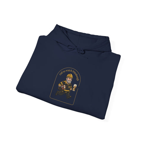 Off to Watch Pittsburgh Fan Sweatshirt Hoodie - YinzerShop