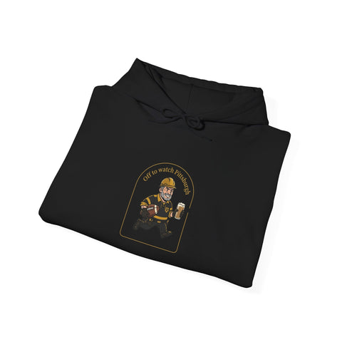 Off to Watch Pittsburgh Fan Sweatshirt Hoodie - YinzerShop