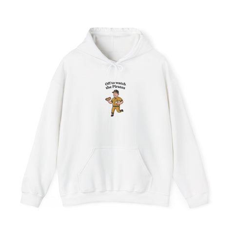 Off to Watch the Pirates Hoodie Hoodie - YinzerShop