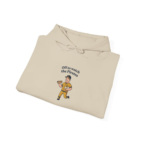 Off to Watch the Pirates Hoodie Hoodie - YinzerShop