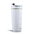 Officially Licensed Pittsburgh Steelers 26oz Flex Bottle - White Water Bottle - YinzerShop