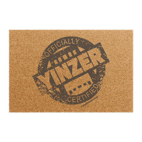 Officially Yinzer Certified Doormat | Pittsburgh Stamp Welcome Mat Home Decor - YinzerShop