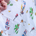 Ohio Baby Gift Set – Muslin Swaddle Blanket & Baby Burp Cloth Bib Combo Swaddle Blanket - YinzerShop