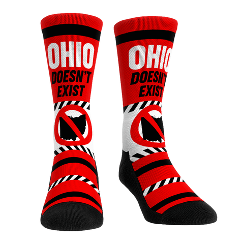 Ohio Doesn't Exist Socks - YinzerShop