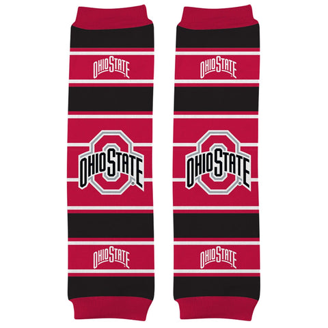 Ohio State Baby Leg Warmers – Soft Cotton Infant & Toddler Knee Warmers Wearables - YinzerShop
