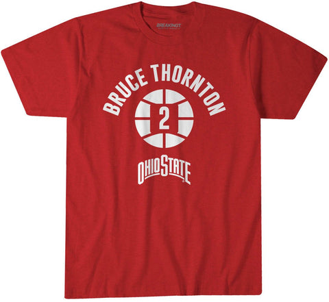 Ohio State Basketball: Bruce Thornton Name Number Ball Ohio State Buckeyes-College Basketball - YinzerShop