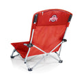 Ohio State Beach Chair - Portable Camp Chair with Cushioned Headrest & Carry Bag Licensed - YinzerShop