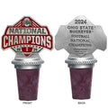 Ohio State Bottle Stopper – 2024-25 Football Championship Pewter Gift Bottle Stopper - YinzerShop