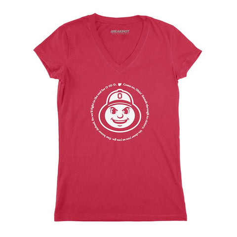 Ohio State: Buckeye Battle Cry Lyrics Ohio State Buckeyes-College All Sports - YinzerShop